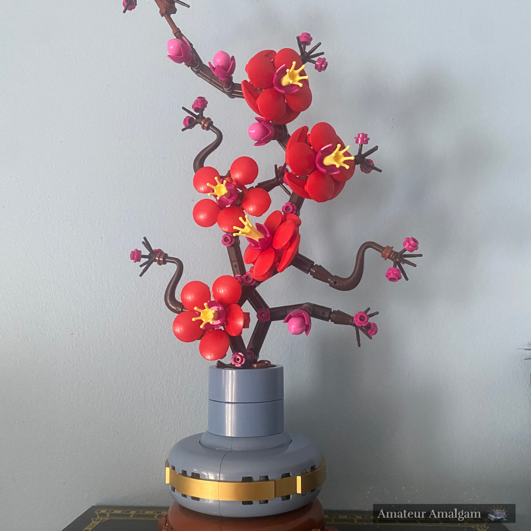 a lego plum blossum 