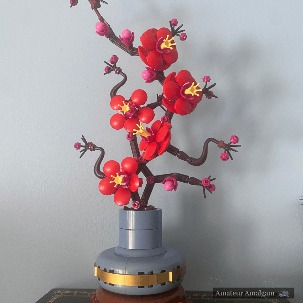 a lego plum blossum